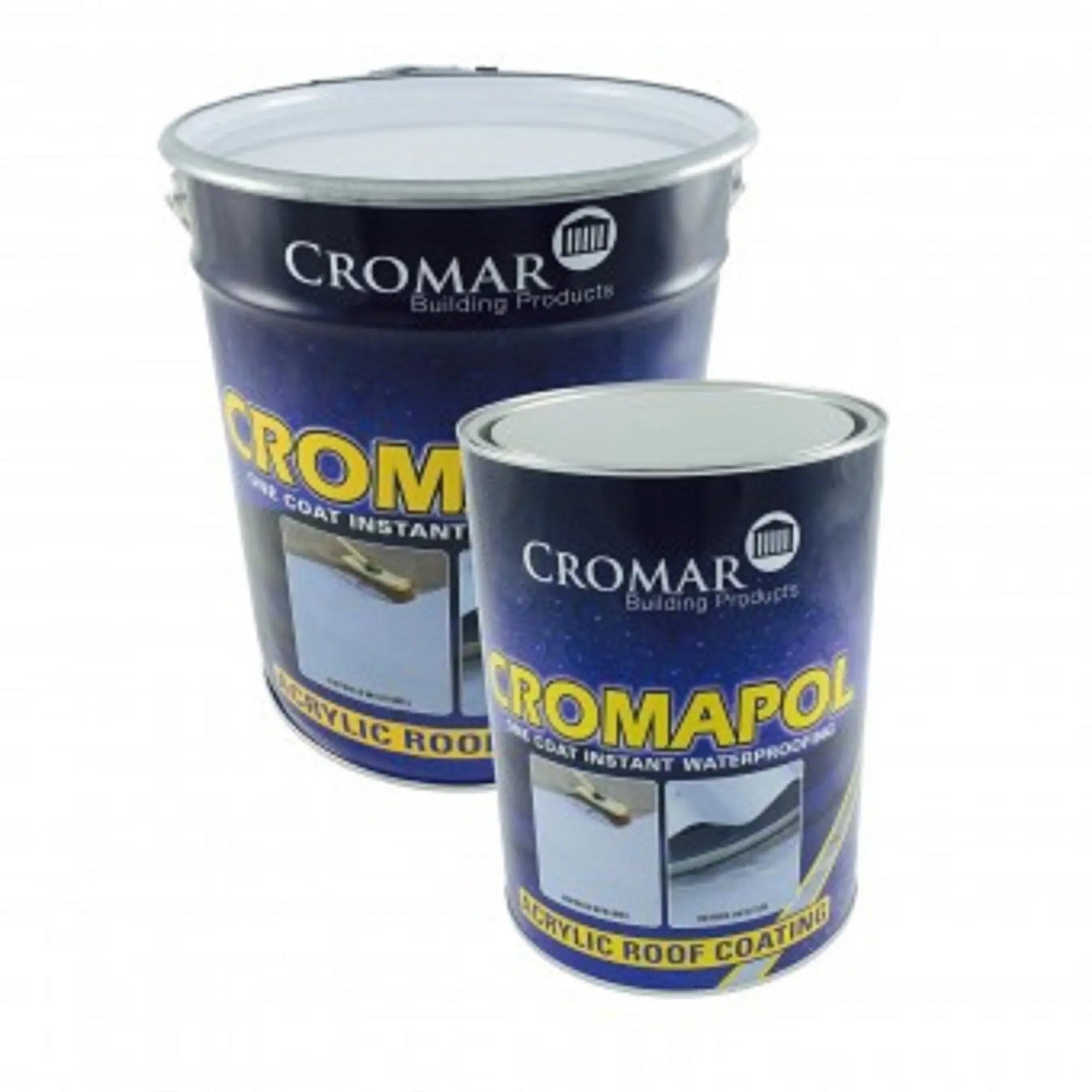 Cromar Cromapol Acrylic Waterproof Roof Coating 5kg Grey