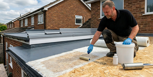 Best GRP roofing supplies for fibreglass flat roof installation