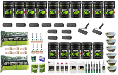 Cure It ONE Roof Kits ( Anthracite Grey ) 90m2