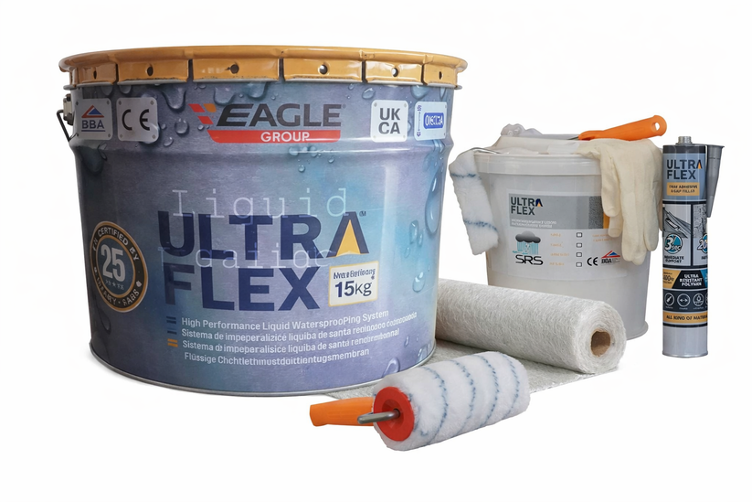 Ultra-Flex GRP Kits – Direct to Asphalt/Concrete Waterproofing