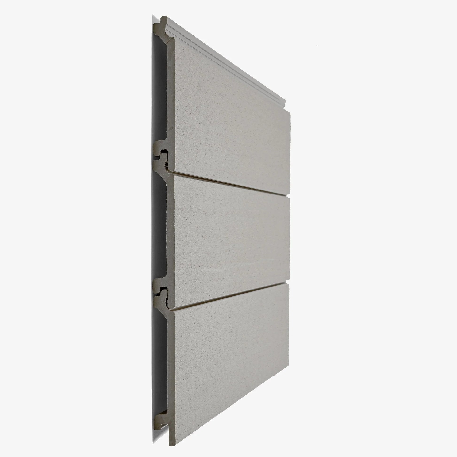 Installation of Hyperion Explorer Composite Cladding illustrating its ease of use and suitability for contemporary design.