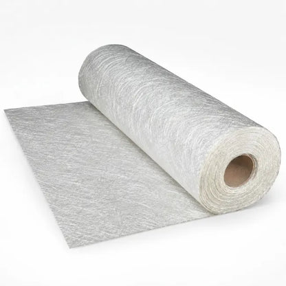 Fibreglass chopped strand matting roll for GRP roofing and reinforcement applications