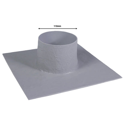 GRP soil pipe cuff 110mm for flat roof penetrations - Apex