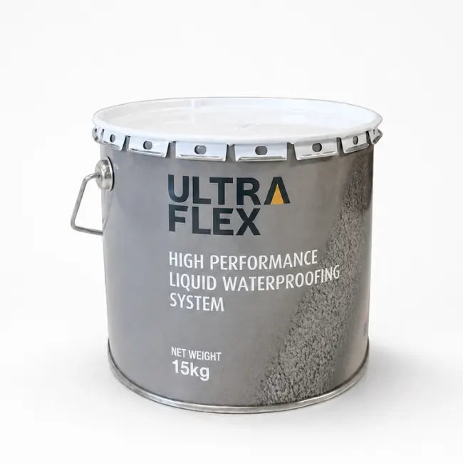 Ultra Flex 15kg liquid waterproofing system bucket for flat roof and roofing repairs