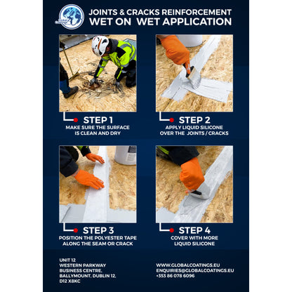 Owl LAVA 20 Waterproofing Repair Kit 2M2/100M2 – waterproofing coverage for balconies, podium decks and roof protection coat