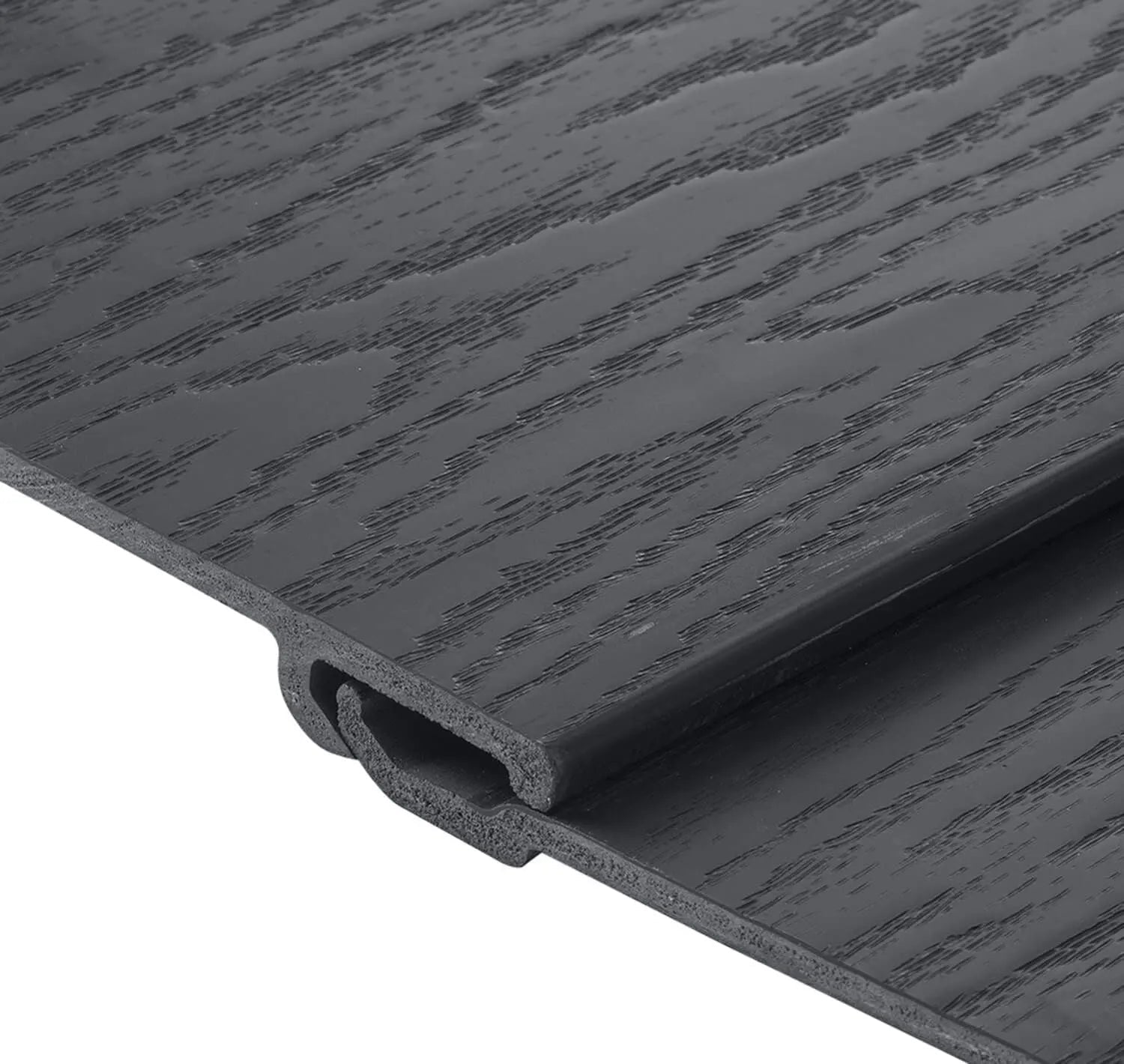 Anthracite Grey Horizontal Coastline Composite Cladding - Length 5m x Width 203mm - Apex