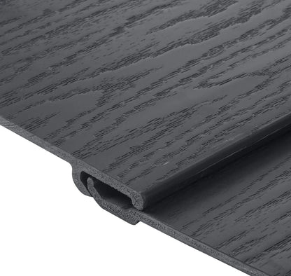 Anthracite Grey Horizontal Coastline Composite Cladding - Length 5m x Width 203mm - Apex