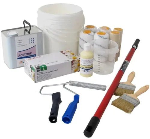 Apex Fibre Glass Roofing Tool Kit 2 – Complete Set for Medium Projects with Essential Accessories - Apex