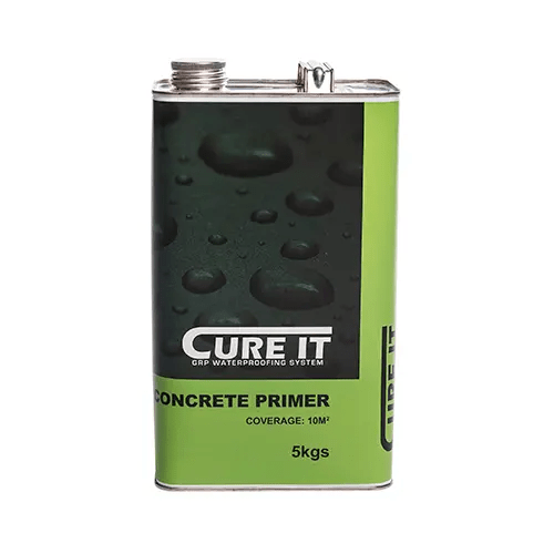 Cure It Concrete Primer 5kg (10m² Coverage) - Apex