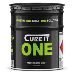 Cure It ONE GRP Roofing Resin - Anthracite Grey 18kg  inc Summer catalyst
