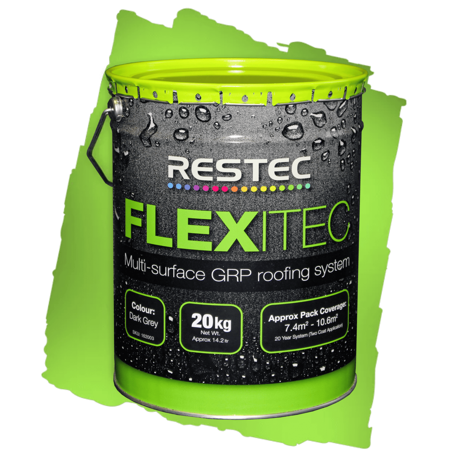 Flexitec GRP Overlay Kits – Two Coat GRP Roofing System (20 - Year Guarantee) - Apex