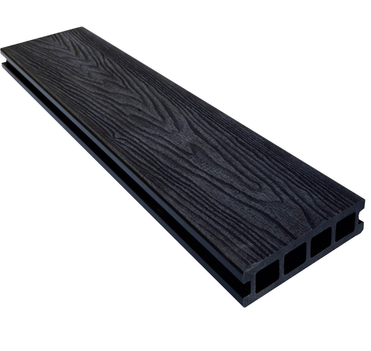 Hollow Composite Dual Sided Decking Board – 3.66m | 5 Colours - Apex