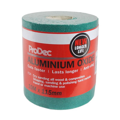 Prodec Alu Oxide Sandpaper 10m - Apex