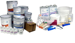 600grm  GRP Fibreglass Roofing Kits with Dark Iron Grey Topcoat