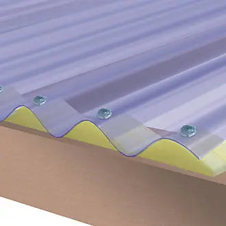 CORRAPOL® STORMROOF: CLEAR polycarbonate sheets various sizes  Free Delivery Apex Fibreglass Roofing Supplies