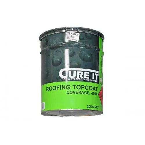 Cure It Graphite Grey Roofing Topcoat Available in 10kg and 20kg Free Delivery(3 to 5 Day delivery Catalyst sold seperate) Apex Fibre Glass Roofing Supplies