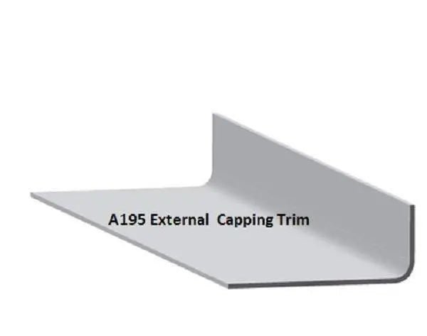 AT195 Ex Trim Flange widths: 85 & 105mm :Length: 3 metres( Quality Heavy Duty) - Apex