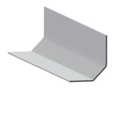 D260 /D300 Heavy Duty Wall Flashing Trim with 140mm Upstand - 3 Meters Long, Durable Fiberglass - Apex