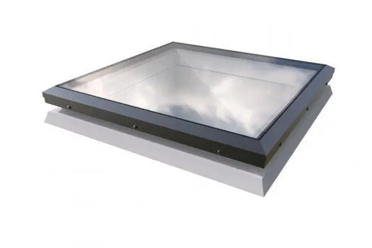 Flat glass rooflight (Glass Trade) - 900 x 900 - MDM - FP - BU090090PCR - X - FA - Apex
