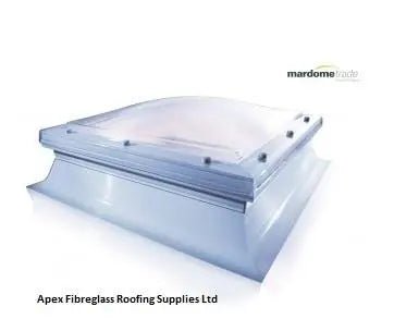Mardome Trade Roof Light Double Skin (Dome & Upstand) - Apex