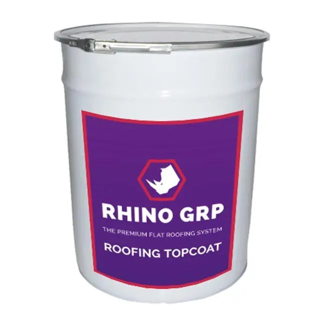 36 X 20KG of Rhino Roofing Topcoat per pallet Free delivery Apex Fibre Glass Roofing Supplies