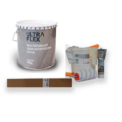 Ultra - Flex Grp kits - Can Be applied direct to Asphalt/Concrete and Metal without re - boarding Free Delivery . - Apex